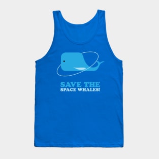 Save the Space Whales Tank Top